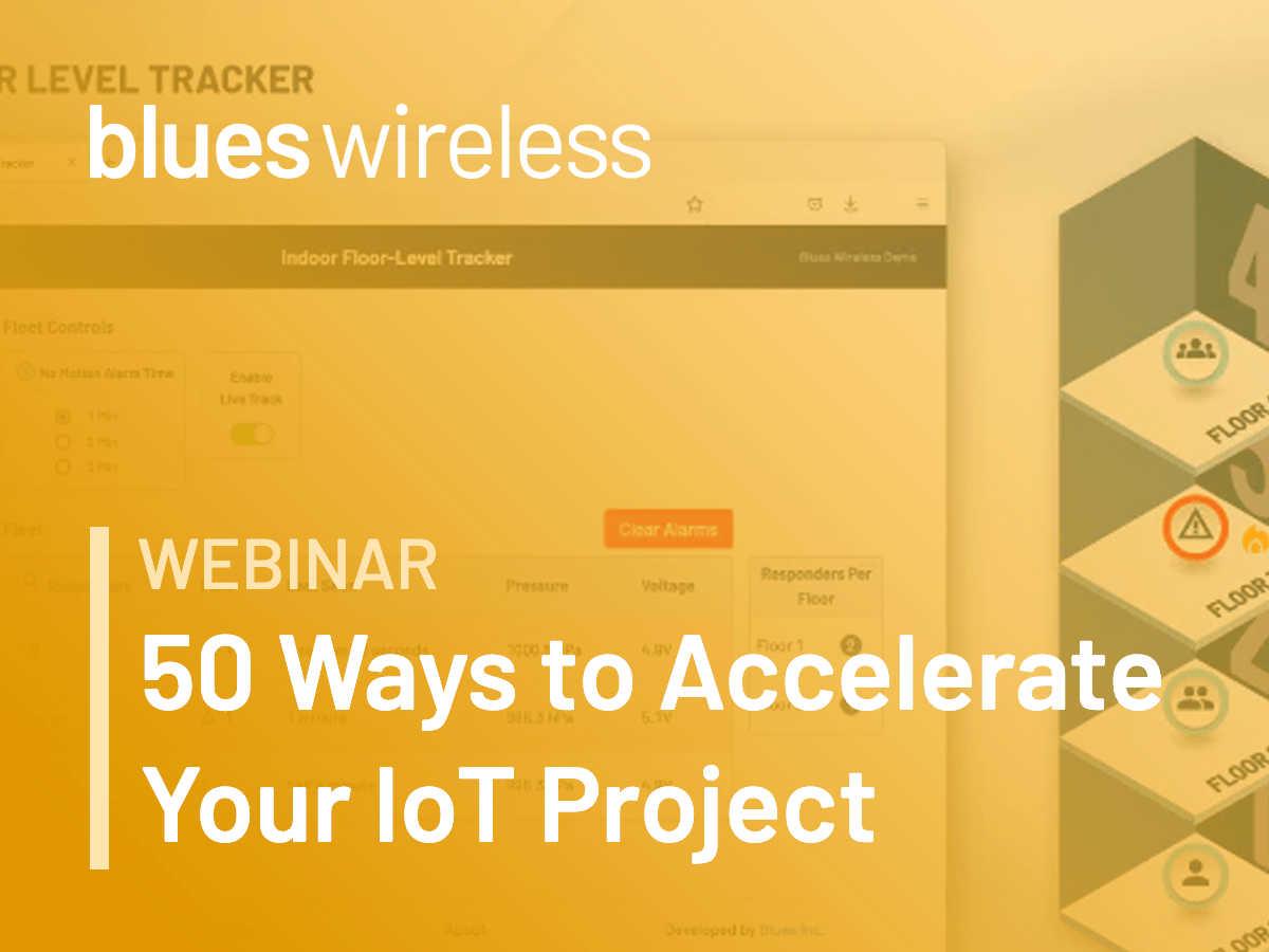 50 ways to accelerate your iot project